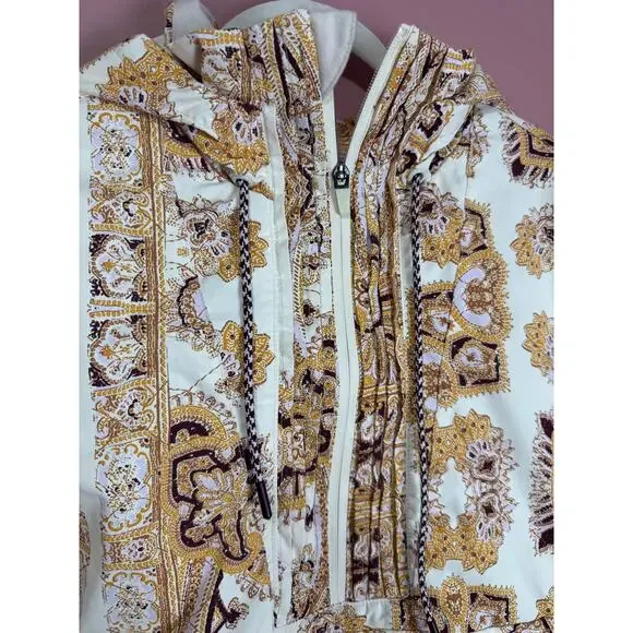 Free People Movement Alpine Glow Ski Pullover Hooded Jacket Size Large
